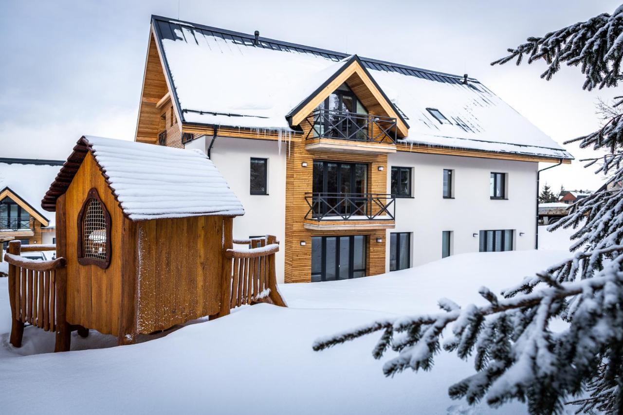Ski Chalet Klinovec Лоучна-под-Клиновцем Экстерьер фото