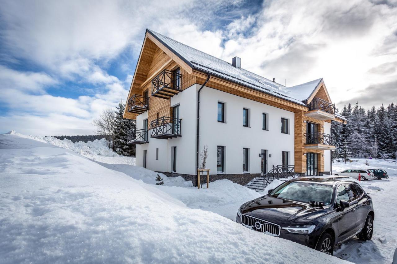 Ski Chalet Klinovec Лоучна-под-Клиновцем Экстерьер фото