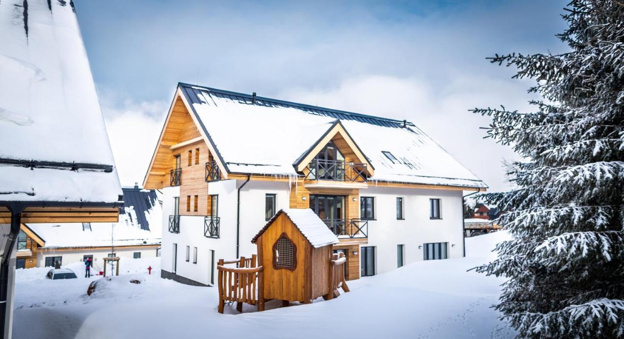 Ski Chalet Klinovec Лоучна-под-Клиновцем Экстерьер фото