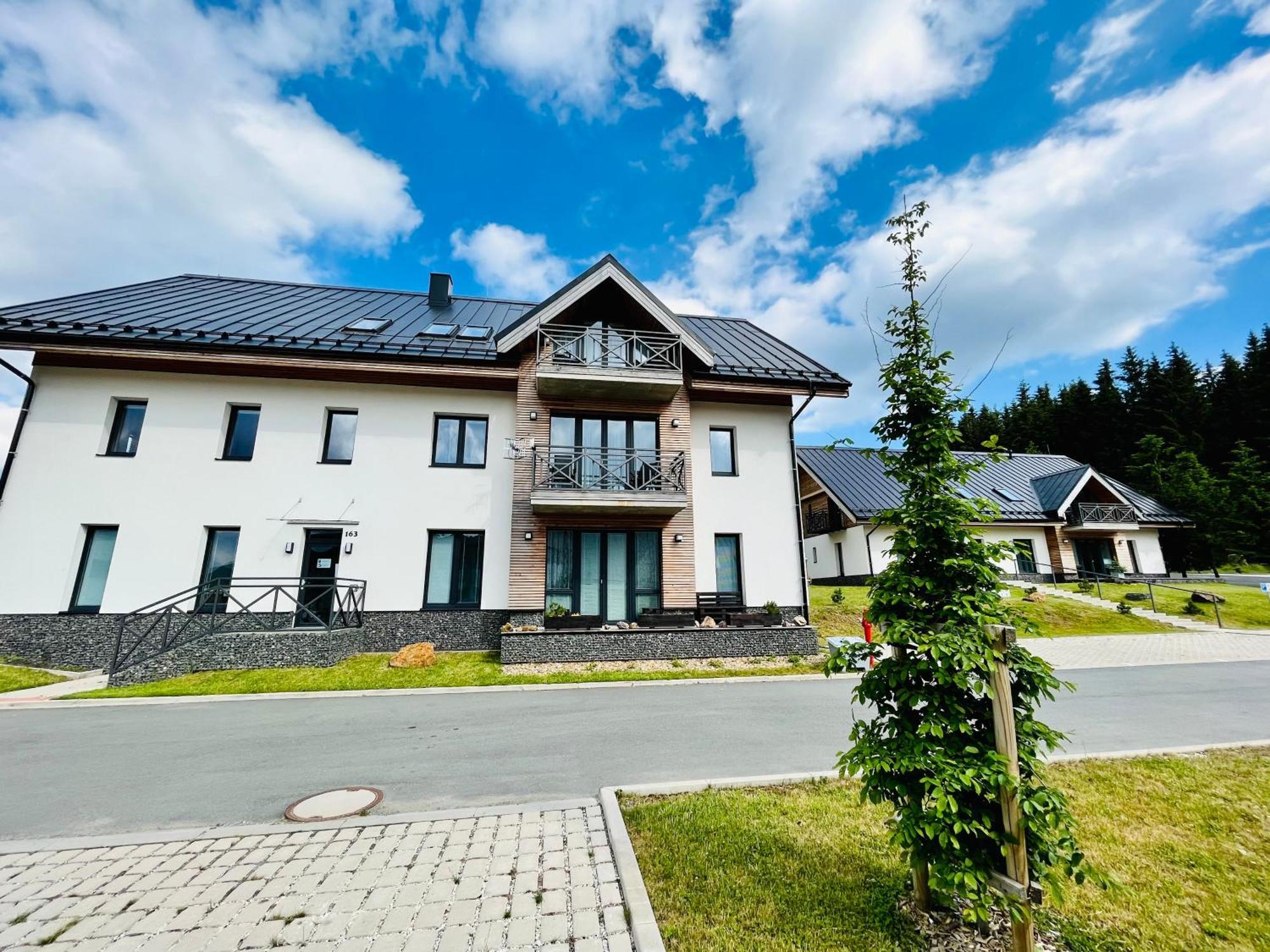 Ski Chalet Klinovec Лоучна-под-Клиновцем Экстерьер фото